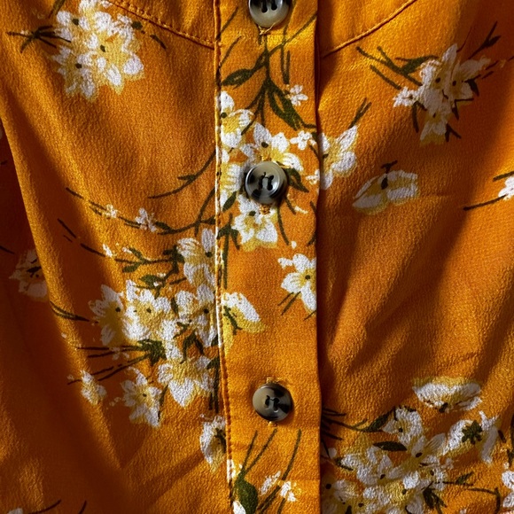 MADEWELL NWOT silk Fleur bow-back dress in butterfly garden!!! - Picture 9 of 11